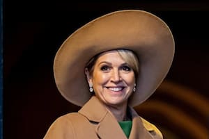 La reina Máxima Zorreguieta se robó todas las miradas con el elegante abrigo que lució en Ámsterdam (Foto: Instagram @patrickvkatwijk)