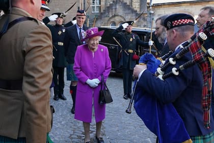 La reina volvió a las actividades presenciales y se mostró feliz