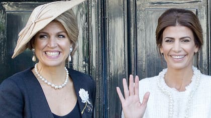 La reina y la primera dama, espléndidas, en el primer día de la visita oficial de Macri a Holanda