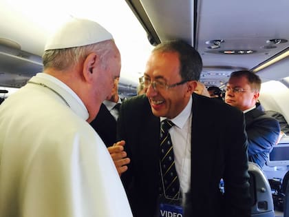 La relación de José Levy y Francisco se remonta a 2005, cuando el entonces Jorge Bergoglio le agradeció por cubrir la muerte de Juan Pablo II