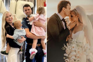 La historia de amor de Erika y Charlie Kirk: se conocieron en un bar de Nueva York y se casaron en Arizona