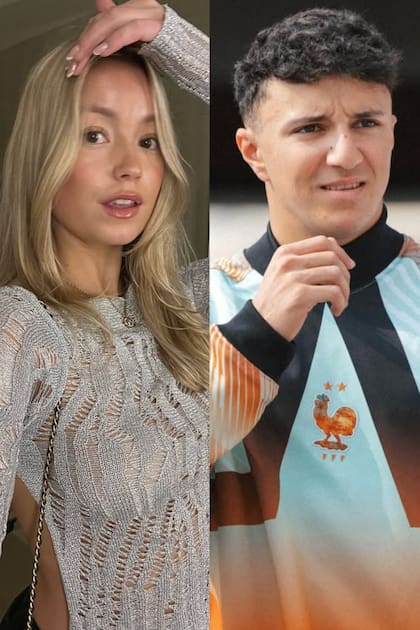 La relación entre Lauren Fitzsimmons e Isack Hadjar fue la última en confirmarse con posteos en las redes, salidas y la presencia de ella en varios Grandes Premios (Foto: Instagram @laurenfitzsimmons_ / @isackhadjar)