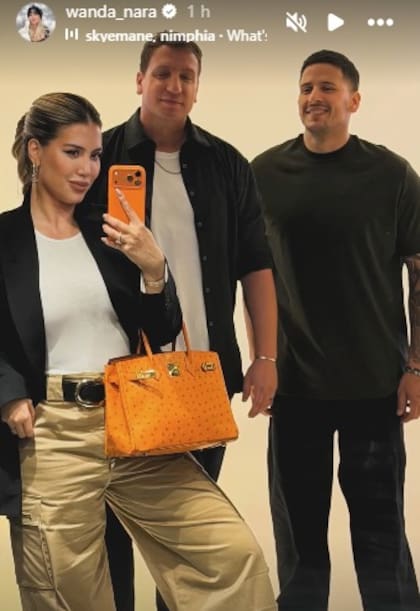 La relación entre Wanda y Maxi estaría en su mejor momento después de gran cantidad de años distanciados