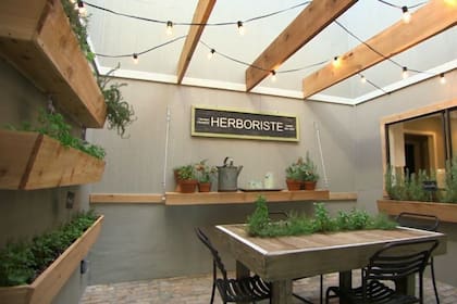 La remodelación del patio interno con ventana a la cocina. Imagen: Discovery