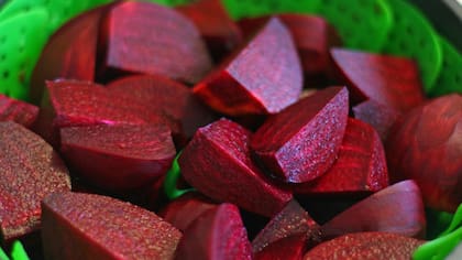 La remolacha es buena para el corazón, los músculos y el cerebro.