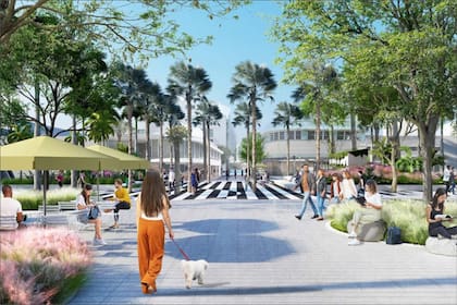 La renovación de Lincoln Road conectará al paseo de Miami Beach con la playa
