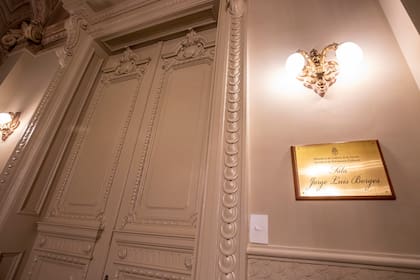 La renovada Sala Jorge Luis Borges.
