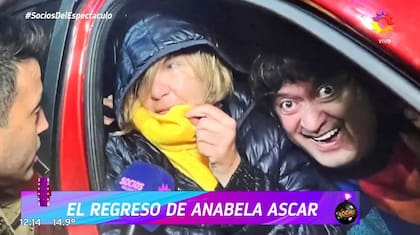 La reparación de Anabela Ascar junto al comediante Alfredo Silva