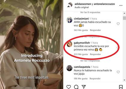 La repercusión de los usuarios en las redes sociales al escuchar la voz de Antonela Roccuzzo