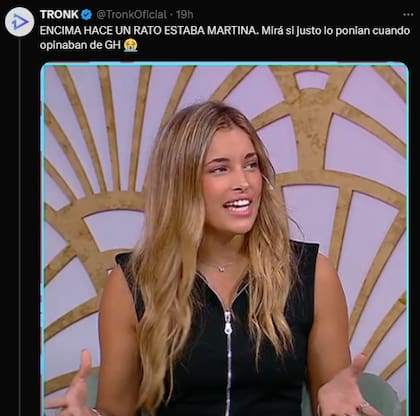 La repercusión en las redes sociales