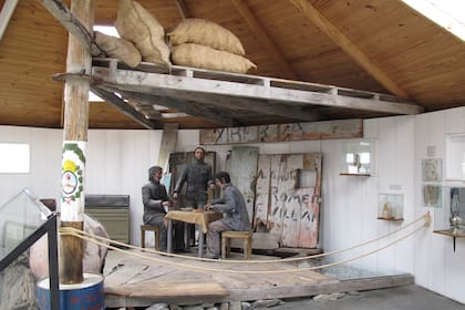 La réplica del faro de San Juan de Salvamento en Ushuaia