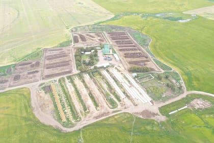 La reposición de los nutrientes al suelo está asegurada con la distribución de los purines del tambo y con el reciclado de la bosta