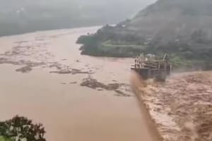 Inundaciones en el sur de Brasil: se rompió una represa y evacúan la zona por el riesgo de derrumbe 