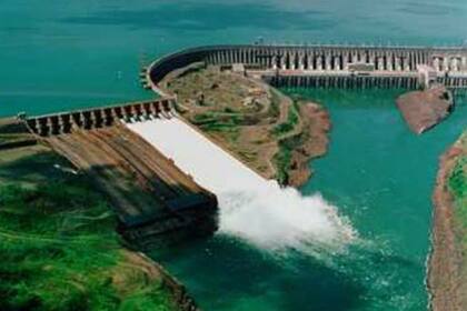La represa Itaipú