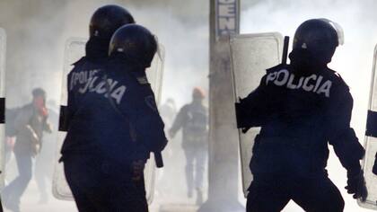 La represión fue una de las principales marcas de la crisis de 2001