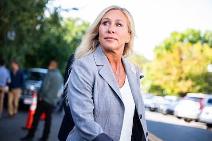 La republicana Marjorie Taylor Greene, congresista por Georgia.