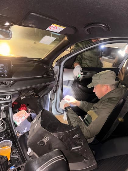 La requisa que permitió hallar la cocaína