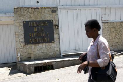 La residencia del embajador de la Argentina en Caracas, Venezuela