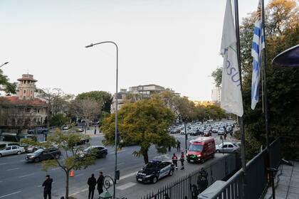 La residencia del embajador de Uruguay lista para recibir a sus invitados