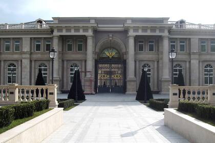 La residencia en el cabo Idokopás, también conocida como el "palacio de Putin". Foto de ecologista Dmitry Shevchenko en 2011