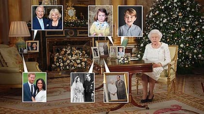 La residencia real cuenta con una persona responsable del cuidado de sus fotos y pinturas.