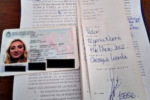 Le inhabilitaron la licencia a la influencer libertaria Eugenia Rolón