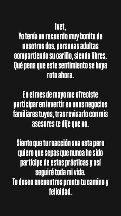 La respuesta de Alejandro Sanz frente al testimonio de la joven