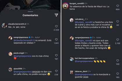 La respuesta de la China Suárez a dos de los comentarios negativos que recibió (Foto: Captura Instagram @sangrejaponesa)