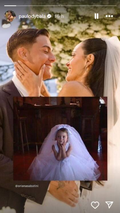 La respuesta de Paulo Dybala al posteo de Oriana