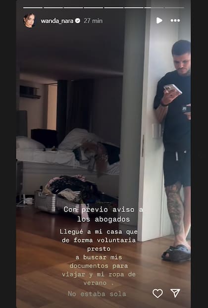 La respuesta de Wanda tras las historias publicadas por Icardi
