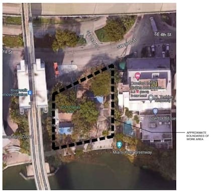 La restauración total del parque Fort Dallas debería estar lista en 2028