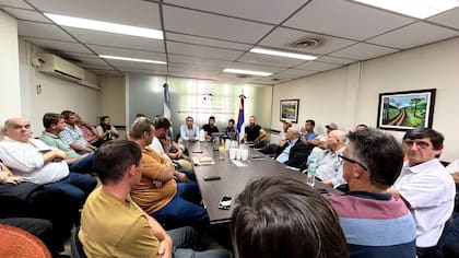 La reunión de hoy en el Ministerio del Agro de Misiones