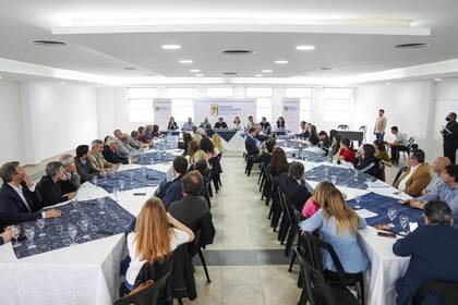La reunión del PJ bonaerense que el jueves presidió Máximo Kirchner en La Plata