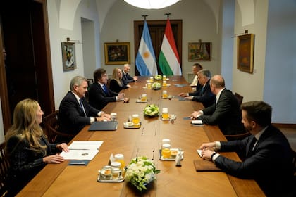 La reunión entre ambos mandatarios este sábado.