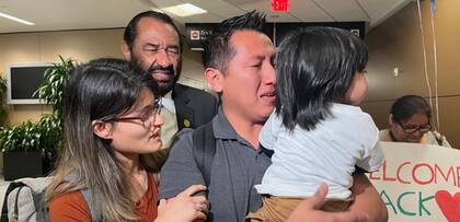 La reunión familiar se concretó este lunes 20 de febrero