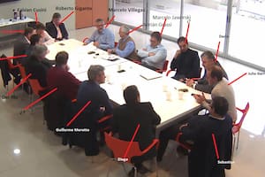 La reunión que se hizo en la sede porteña del Banco Provincia, con sus protagonistas detallados.