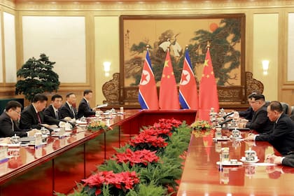Las delegaciones de China y Corea del Norte