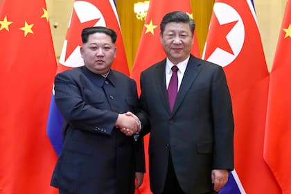 La reunión secreta entre Kim Jong-un y Xi JInping en China