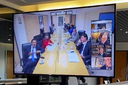 La reunión virtual del Consejo del Salario