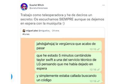 La revelación que hizo en su cuenta de Twitter