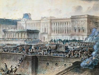 La Revolución Francesa significó la apertura del Louvre como museo público
