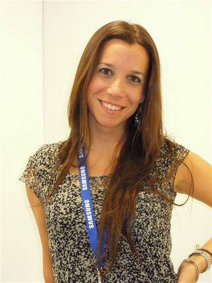 Fernanda Carrea, consumer electronic
product manager de Samsung