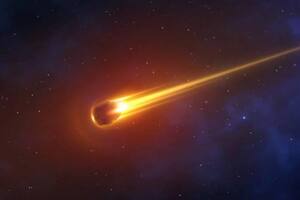 La roca espacial cayó en Golden, ciudad del sur de Canadá