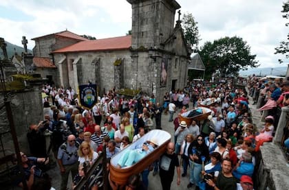 La romería fue declarada Fiesta de Interés Turístico de Galicia hace tres años.
