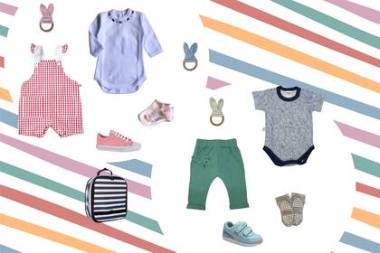 La ropa de bebé debe cumplir con tres rasgos: ser funcional, cómoda y vivaz