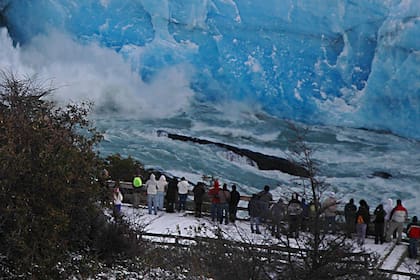 La ruptura de julio de 2008, la única que sucedió en invierno