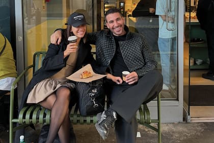 La ruptura se
hizo oficial por un posteo
de Instagram
de Rebeca.