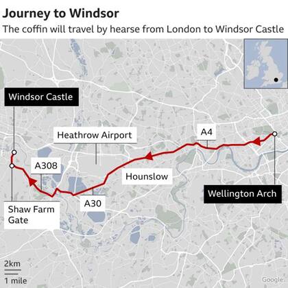 La ruta a Windsor