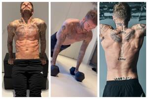 La rutina de David Beckham para mantenerse en forma