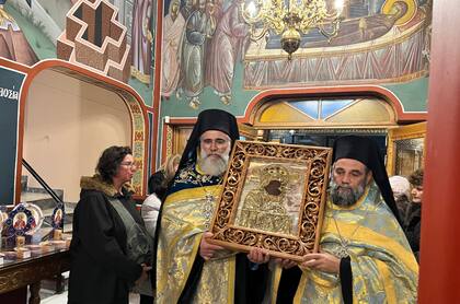 La sagrada imagen de la feligresía de la isla.